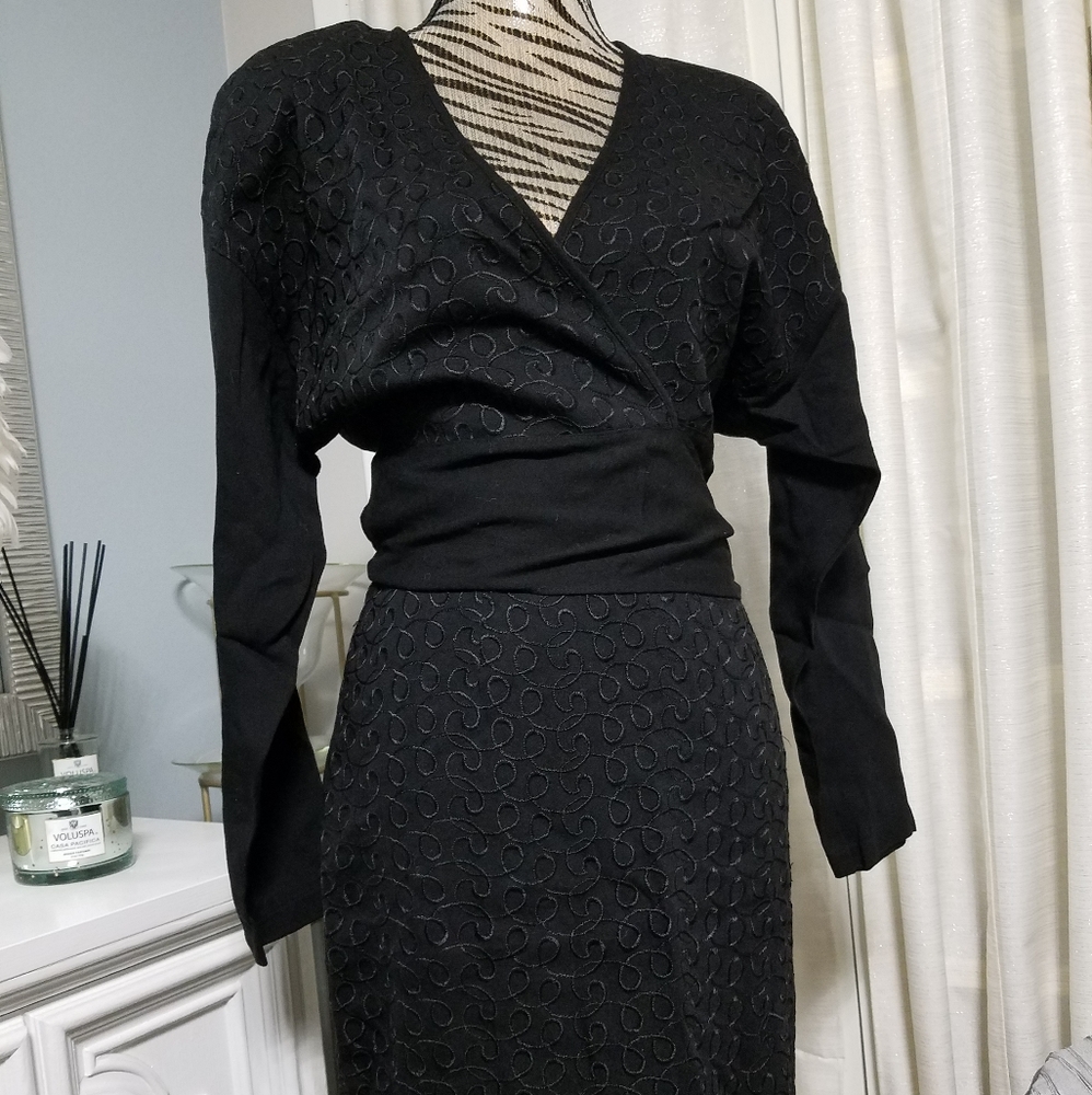 Wrap blouse n skirt